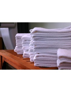 Serviettes de bain et draps (lot de 300 pièces)