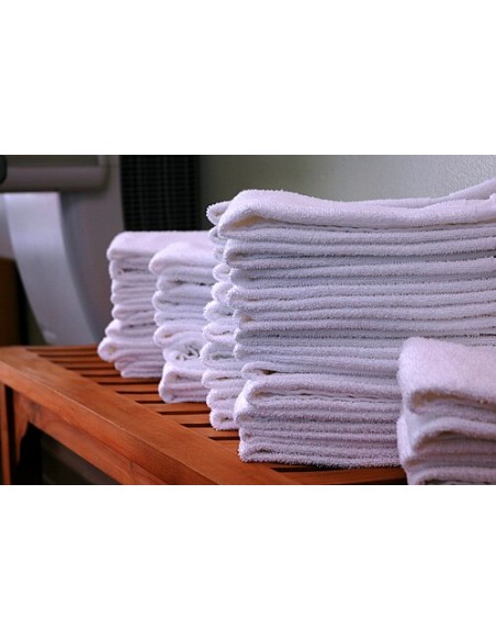 Serviettes de bain et draps (lot de 300 pièces)